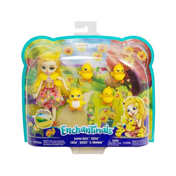 Enchantimals Aile Serileri Oyun Seti Dinah Duck GJX45