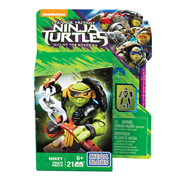 Mega Bloks TMNT Micro Action Figür