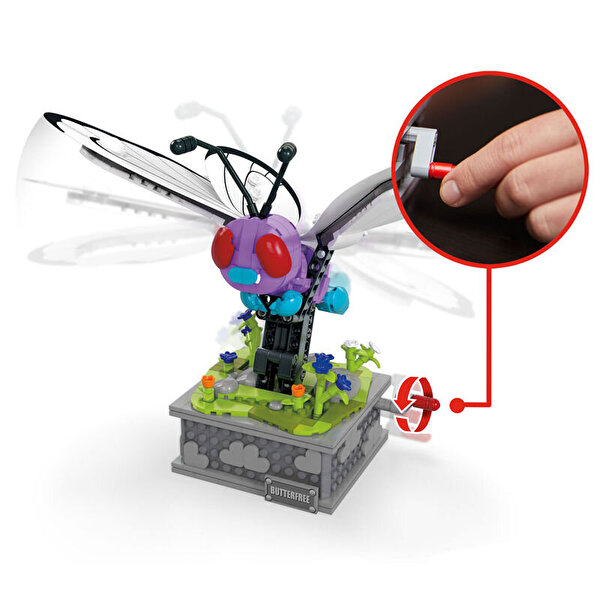 Mega Pokemon Kinetik Butterfree HKT22