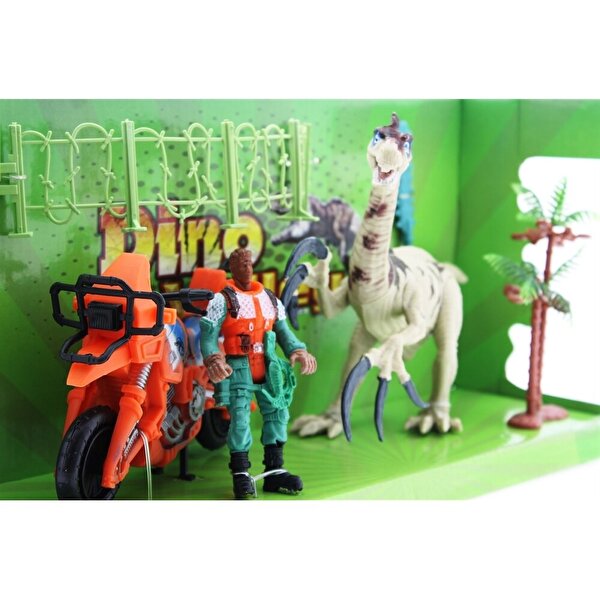 Dinozor Avcısı Motorlu  Oyun Seti E12486