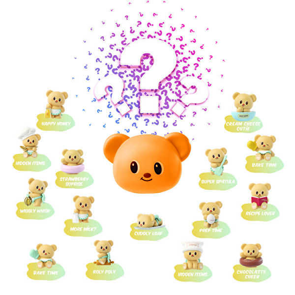Butterbear Baked With Love Serisi Sürpriz Paket Koleksiyon Figürü