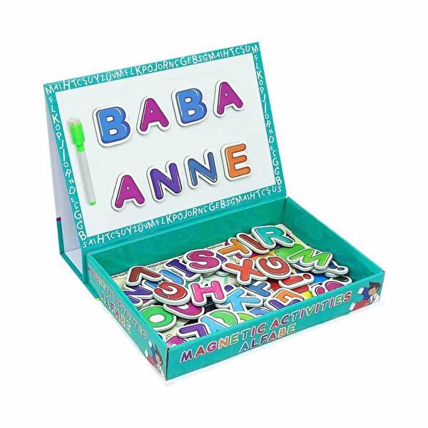 Manyetik Alfabe Aktivite Oyun Seti