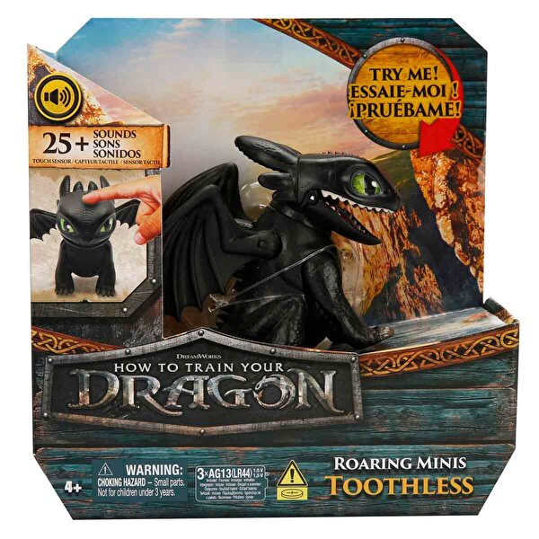 Ejderhanı Nasıl Eğitirsin Sesli İnteraktif Mini Aksiyon Figürü Toothless