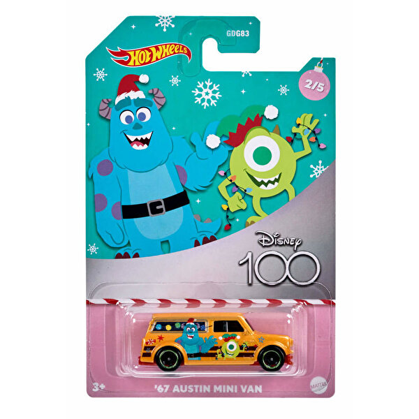Hot Wheels Disney 100. Yıl Temalı Arabalar 67 Austin Mini Van HLK39