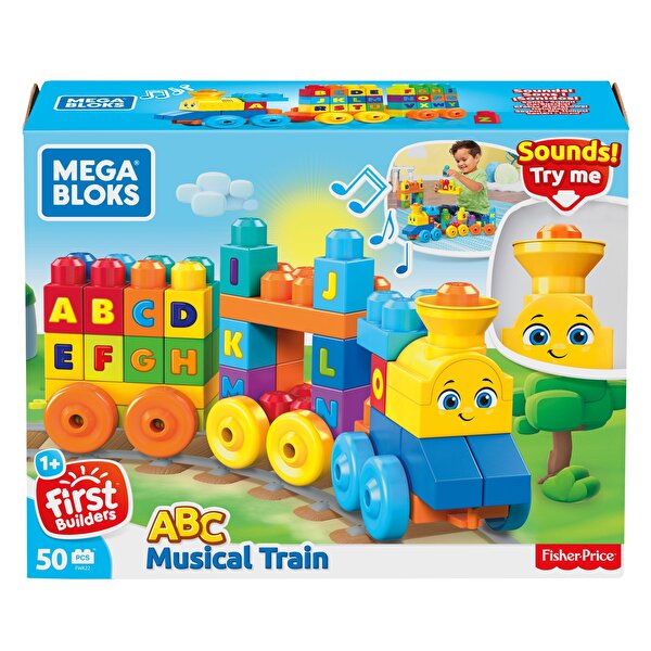 Mega Bloks Müzikli Alfabe Treni FWK22
