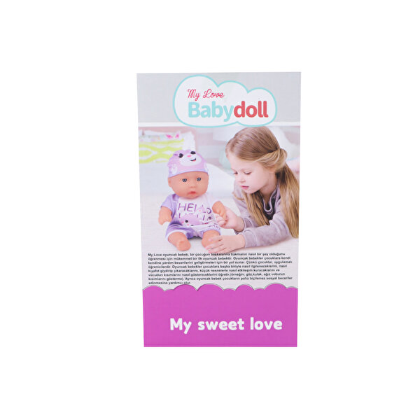 Babydoll My Sweet Love Bebek Mor Tulumlu