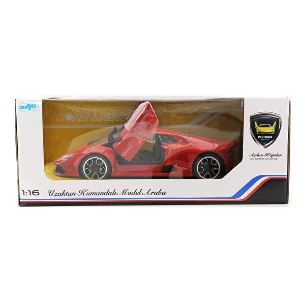 1:16 U.K Fantastik Araba Şarjlı Kırmızı