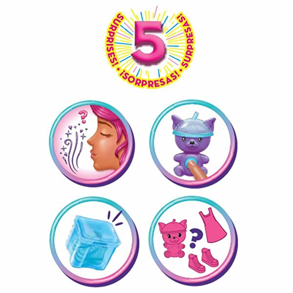 Barbie Chelsea POP Reveal Boba Çayı Serisi HRK63