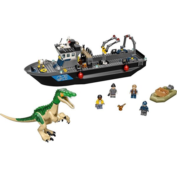 LEGO Jurassic World Baryonyx Dinozor Teknesinden Kaçış 76942