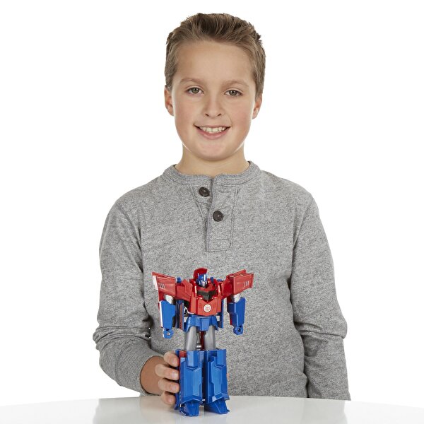 Transformers Robots In Disguise 3 Adımda Dönüşen Figür Optimus Prime
