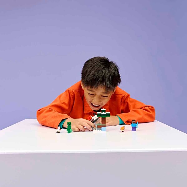 LEGO Minecraft Steve’in Tayga Macerası 21583