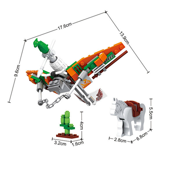 Ausini Build Hero Uzaylı Kovboylar Sürücü 129 Parça