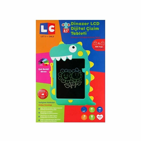 LCD 8,5'' Dijital Çizim Tableti Yeşil