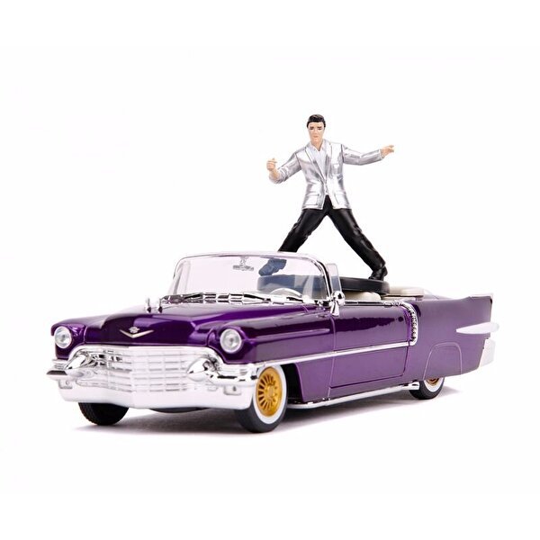 Jada Elvi̇s Presley ve 1956 Eldorado Cadillac 1:24