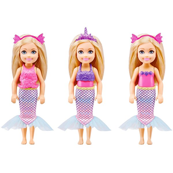 Barbie Dreamtopia Chelsea ve Kostümleri Oyun Seti GTF40