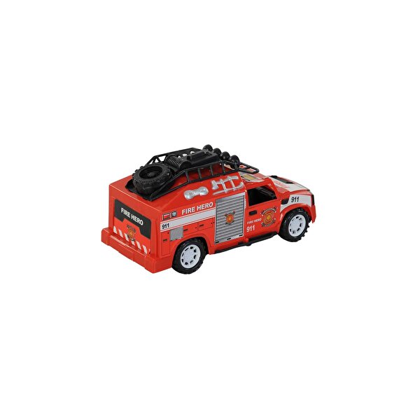 Sürtmeli Sesli-Işıklı İtfaiye Aracı