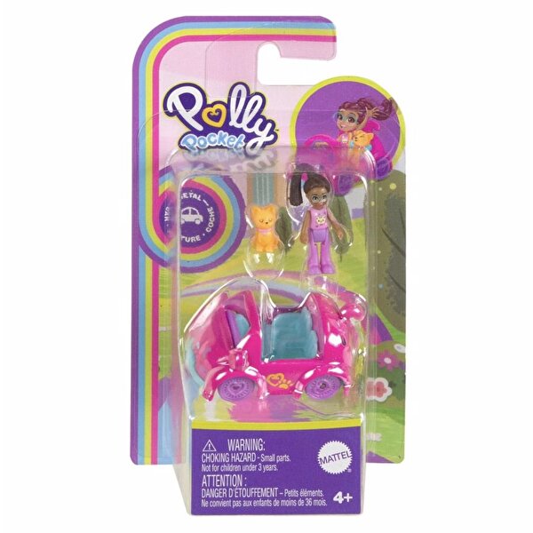 Polly Pocket'ın Muhteşem Araçları Oyun Setleri HMJ80