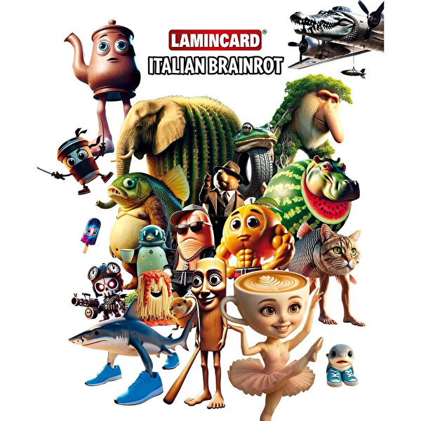 Lamincard Italian Brainrot Koleksiyon Kart