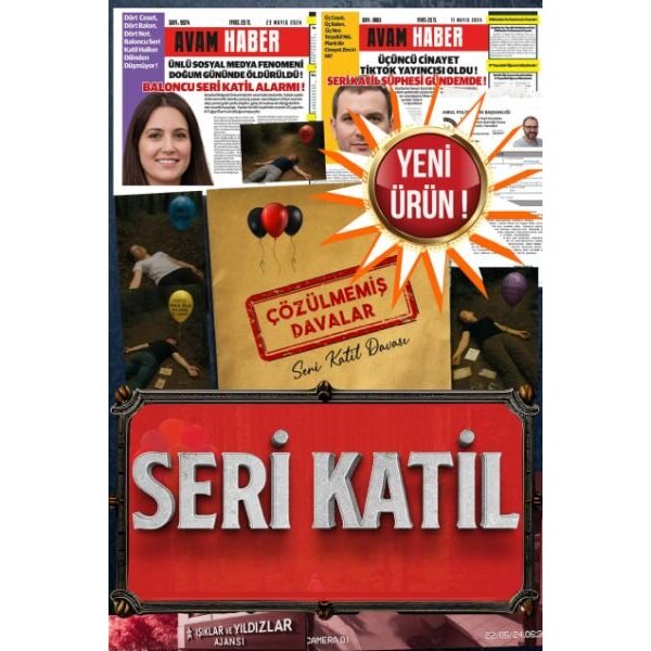 Çözülmemiş Davalar Seri Katil Dedektif Oyunu