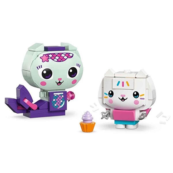 LEGO Gabby’s Dollhouse Gabby’nin Parçalarla İnşa Edilen Kedi Arkadaşları 11215