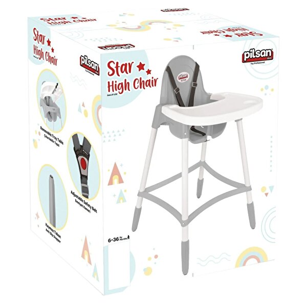 Pilsan Star Mama Sandalyesi Mavi