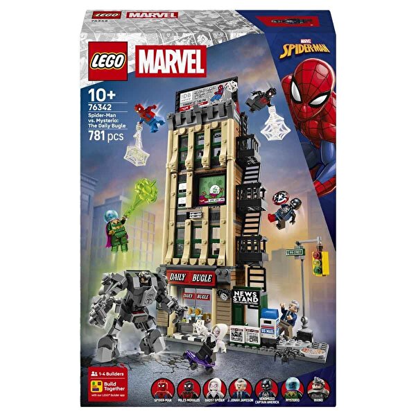 LEGO Marvel Örümcek Adam Mysterio'ya Karşı: Daily Bugle 76342