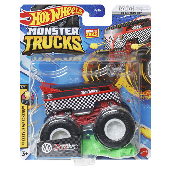 Hot Wheels Monster Trucks 1:64 Arabalar Dragbus HLT12