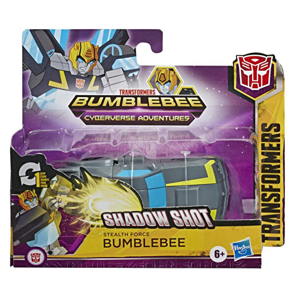 Transformers Cyberverse Tek Adımda Dönüşen Figür Gizli Görev Bumblebee E7074