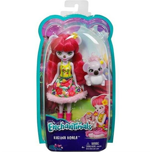 Enchantimals Popüler Karakter Bebekler Karina Koala FNH24