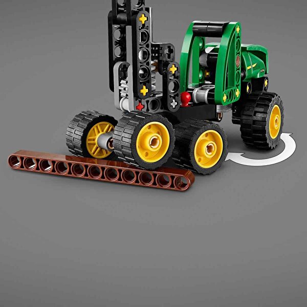 LEGO Technic John Deere 1470H Tekerlekli Orman Makinesi 42218