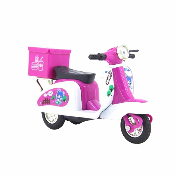 Kutulu Die Cast Mor Kurye Motor