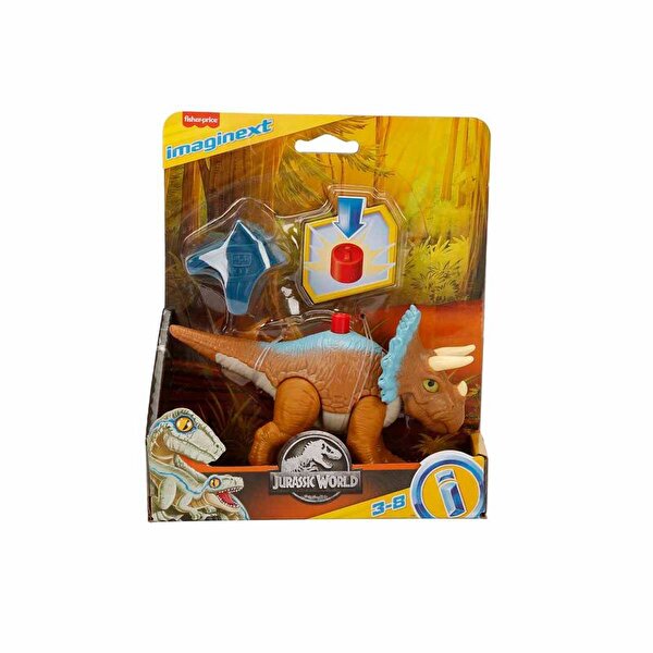 IMAGİNEXT JURASSİC WORLD FİGÜRLER TRICERATOPS HML69