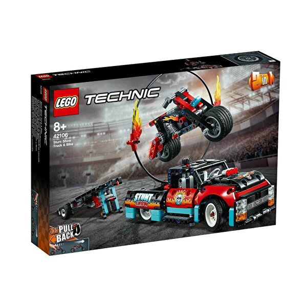 LEGO Technic Gösteri Kamyonu ve Motosikleti 42106
