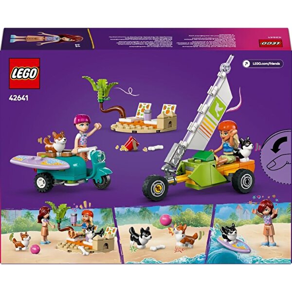 LEGO Friends Sörfçü Köpekler ve Scooter Macerası 42641