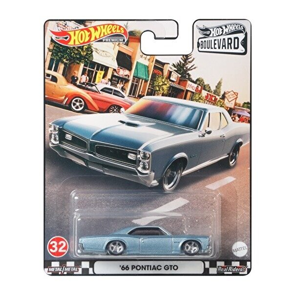 Hot Wheels Boulevard Premium Arabalar Pontiac '66 GTO GRM02