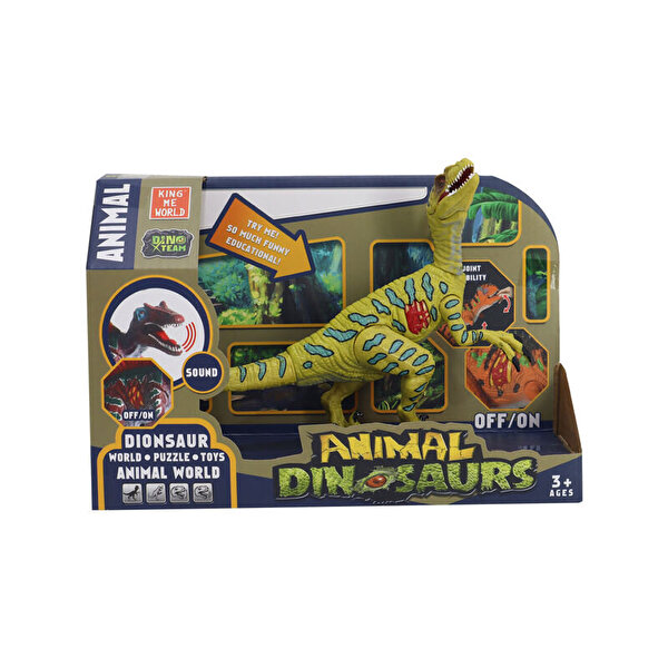 Animal Dinosaurs Serisi Sesli Işıklı Dino A7