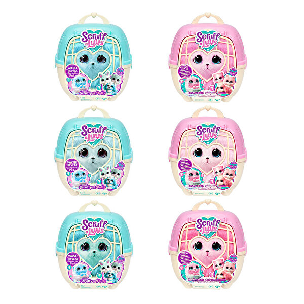 Scruff A Luvs Sevimli Pastel Seri Mavi 30325