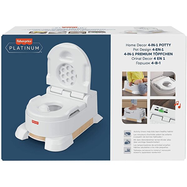 Fisher Price 4'ü 1 Arada Eğitici Tuvalet HBX68