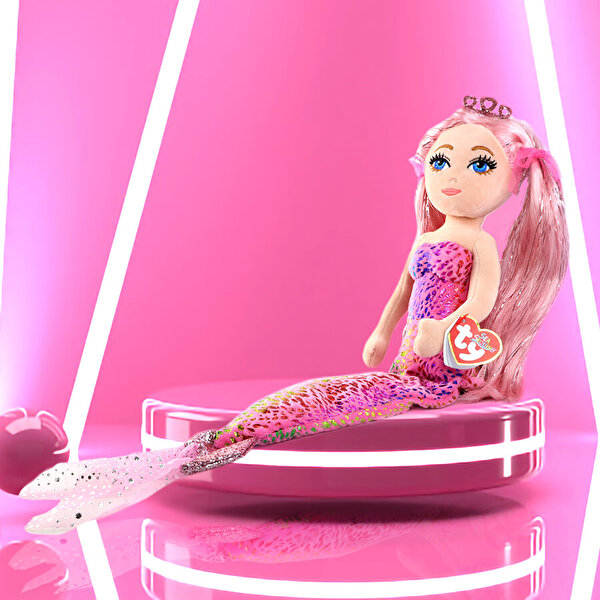 Ty Işıltılı Pembe Deniz Kızı Cora 33 cm