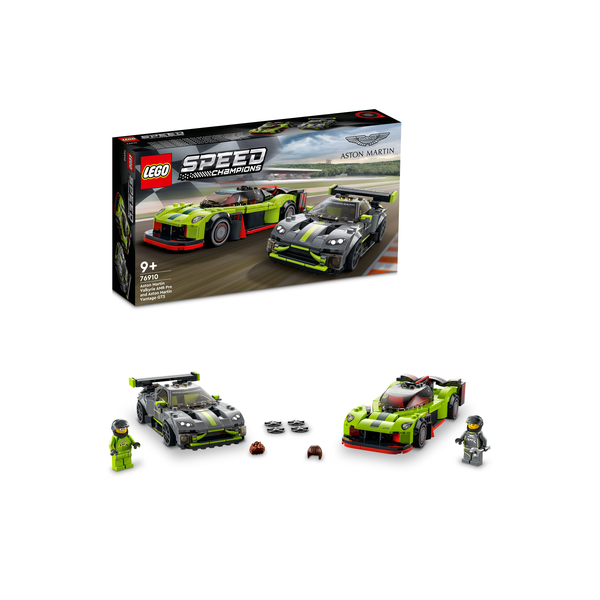 LEGO Speed Champions Aston Martin Valkriye Amr Pro ve Aston Martin Vantage GT3 76910