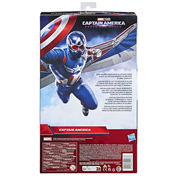 Marvel Studios Titan Hero Serisi Deluxe Captain America 30 Cm