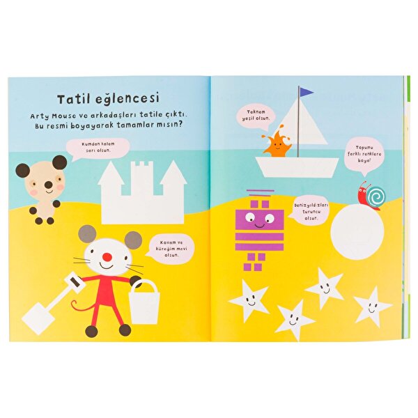 Arty Mouse - Boyama Etkinlikleri