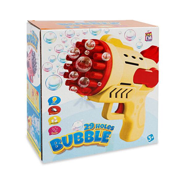 Pi̇lli̇ Işıklı Köpük Atan Sarı Tabanca