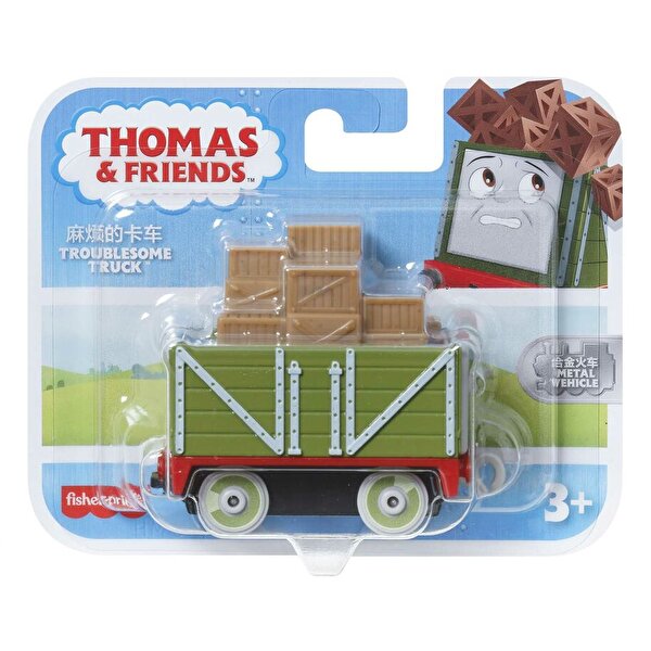 Thomas ve Arkadaşları Küçük Tekli Tren (Sür-Bırak) Troublesome Truck HMC41