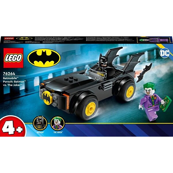 LEGO  DC Batmobile Takibi Batman Jokere Karşı 76264