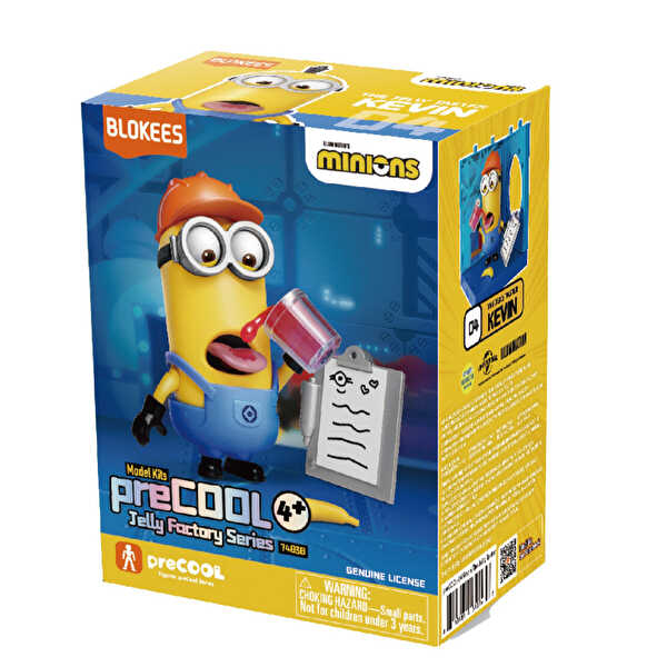Blokees Minion preCOOL Jelly Factory Serisi Figür Yapım Seti Kevin