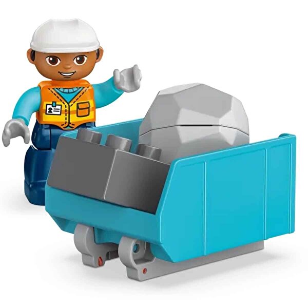 LEGO DUPLO Kasabası 3'ü 1 Arada İnşaat Araçları 10475