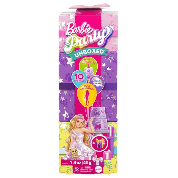 Barbi̇e Party Unboxed Köpeğimin Doğum Günü Serisi̇ JFG70