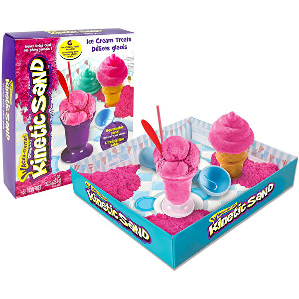 Kinetic Sand Dondurma ve İnşaat Seti