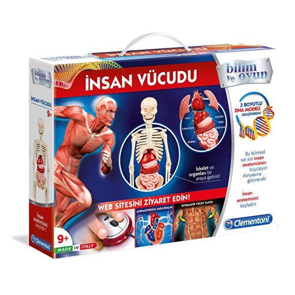 Clementoni İnsan Vücudu Deney Seti